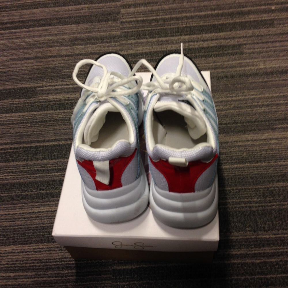 NWT MDT Red and Black The Arch Sneakers - Picture 3 of 7